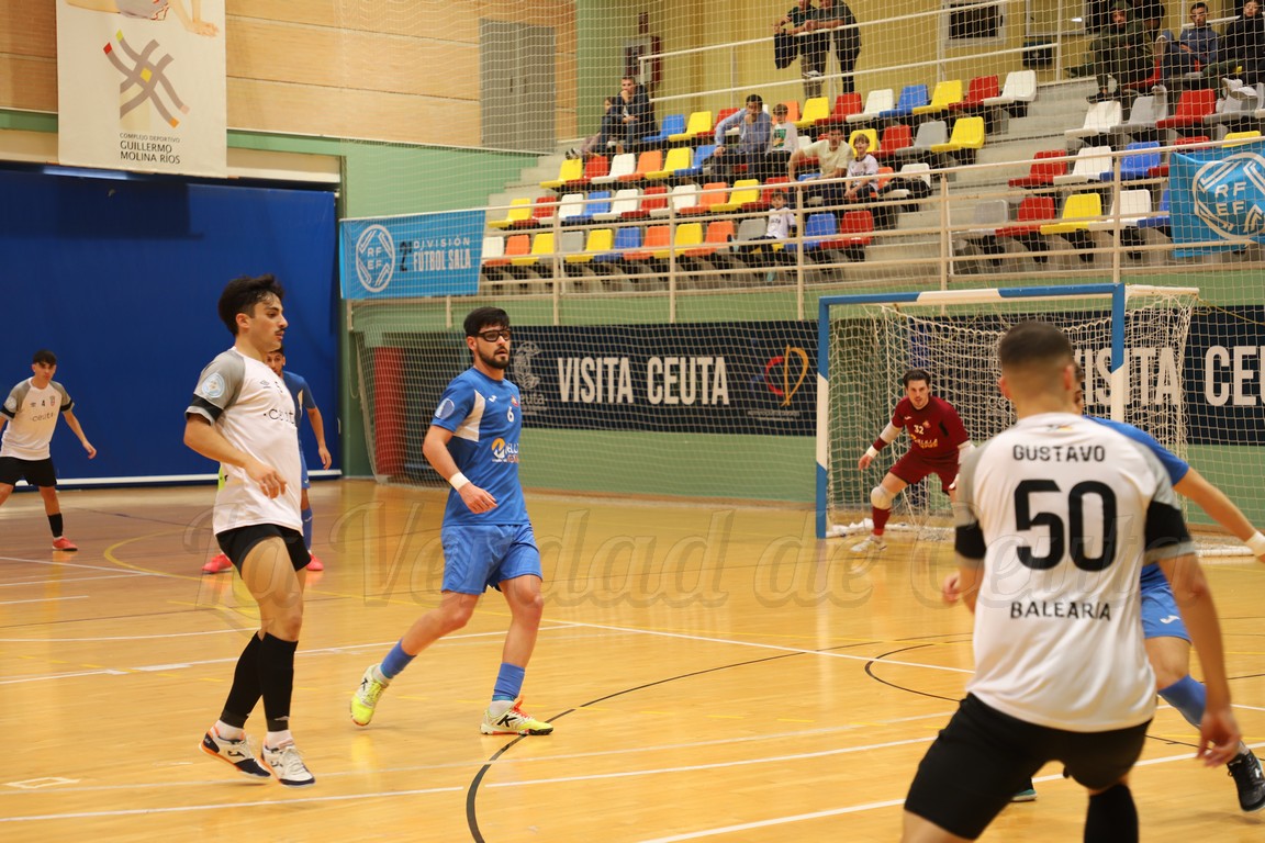 La UA Ceutí no levanta cabeza y queda colista en casa ante Melistar (2-4)